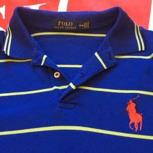 Men Polo Ralph Lauren Polo Shirt with Orange logo